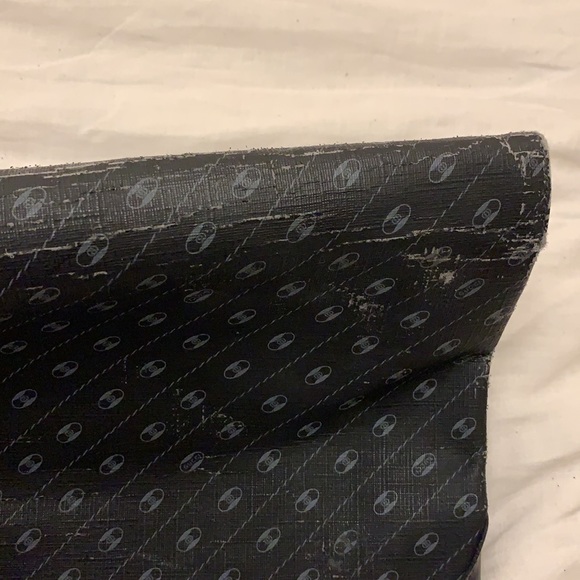 Gucci vintage black canvas clutch - Picture 12 of 14